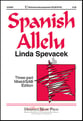 Spanish Allelu Three-Part Mixed choral sheet music cover